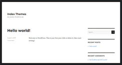 Desktop Screenshot of indexthemes.com
